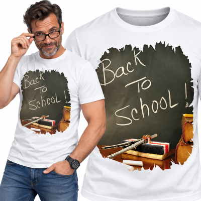 KOSZULKA ŚMIESZNA   BACK TO SCHOOL